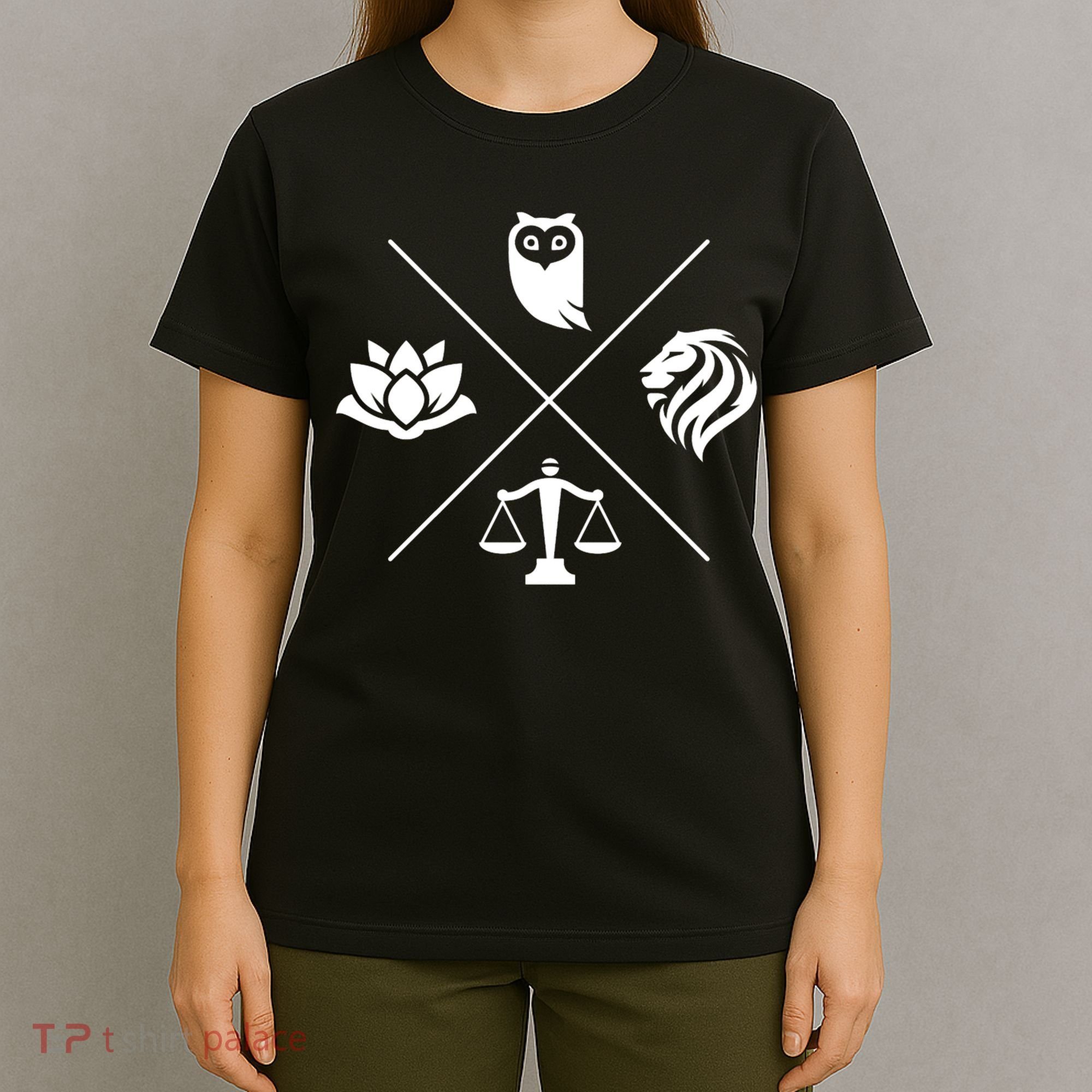 Stoic Virtues Wisdom Temperance Justice Courage Stoicism T-Shirt