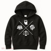 Stoic Virtues Wisdom Temperance Justice Courage Stoicism Kids Hoodie thumb 0