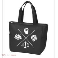 Stoic Virtues Wisdom Temperance Justice Courage Stoicism Tote Bag thumb 3