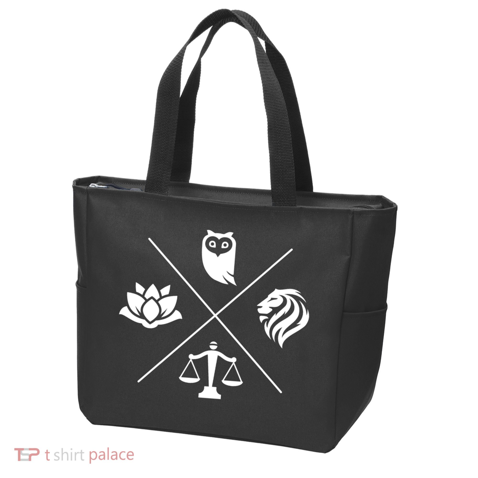 Stoic Virtues Wisdom Temperance Justice Courage Stoicism Tote Bag