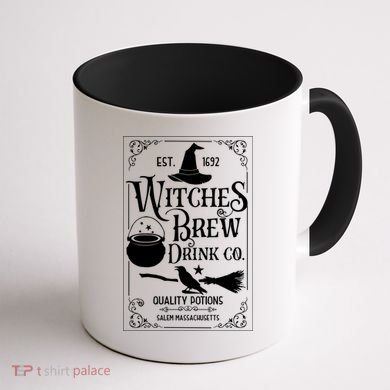 Salem Witch 1692 Witches Brew Funny Witchy Halloween Great Gift Coffee Mug back