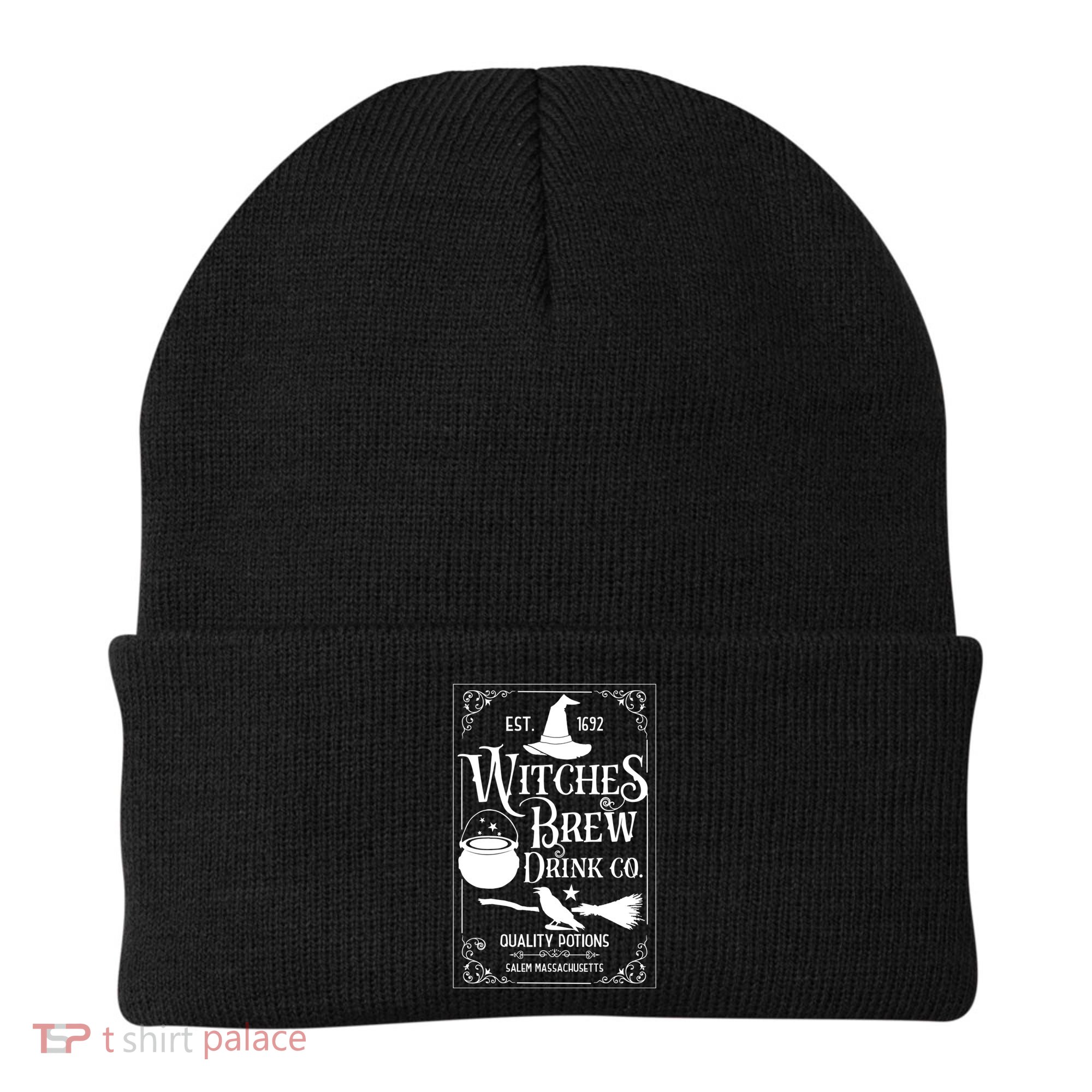 Salem Witch 1692 Witches Brew Funny Witchy Halloween Great Gift Beanie