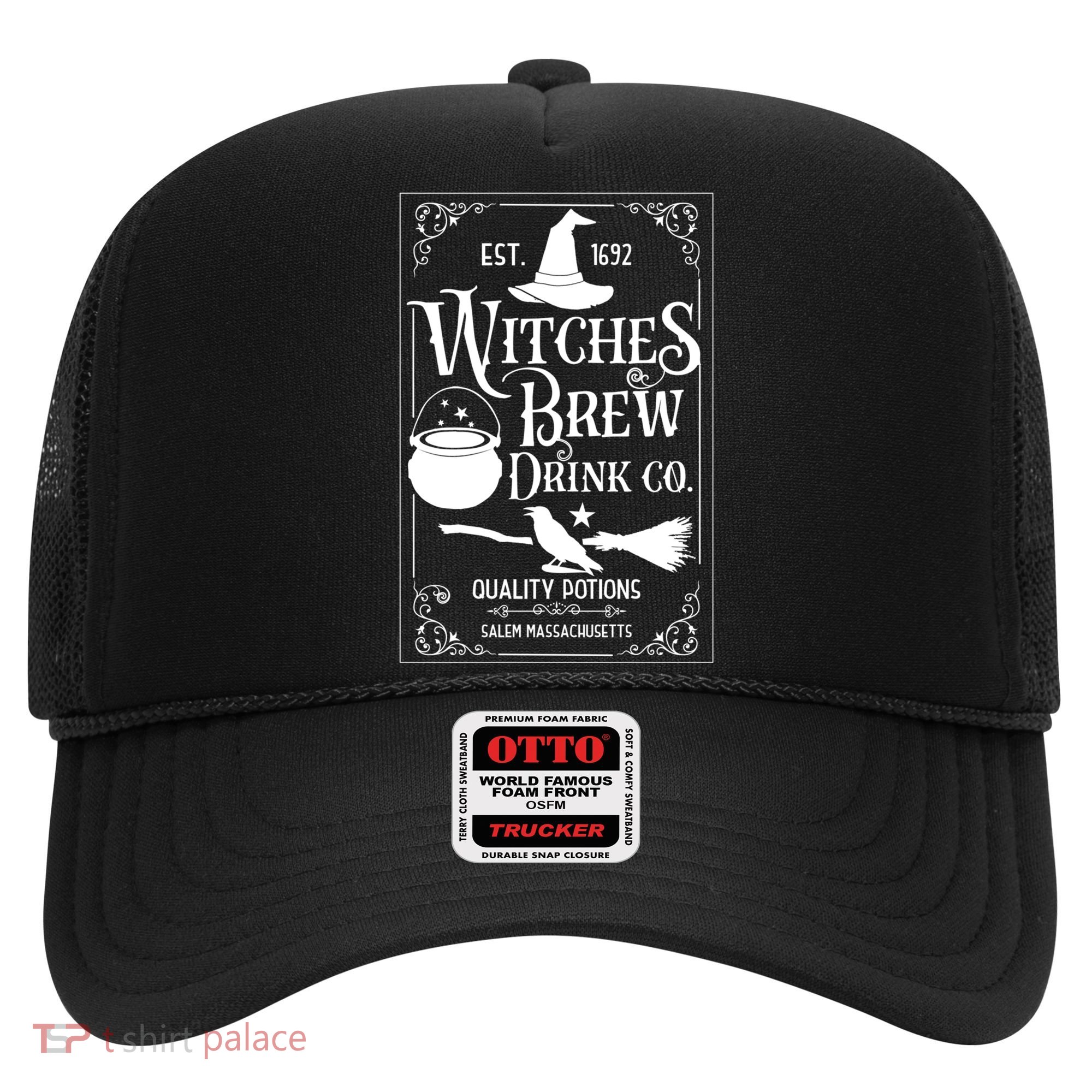 Salem Witch 1692 Witches Brew Funny Witchy Halloween Great Gift Hat