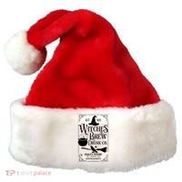 Salem Witch 1692 Witches Brew Funny Witchy Halloween Great Gift Santa Hat thumb 0