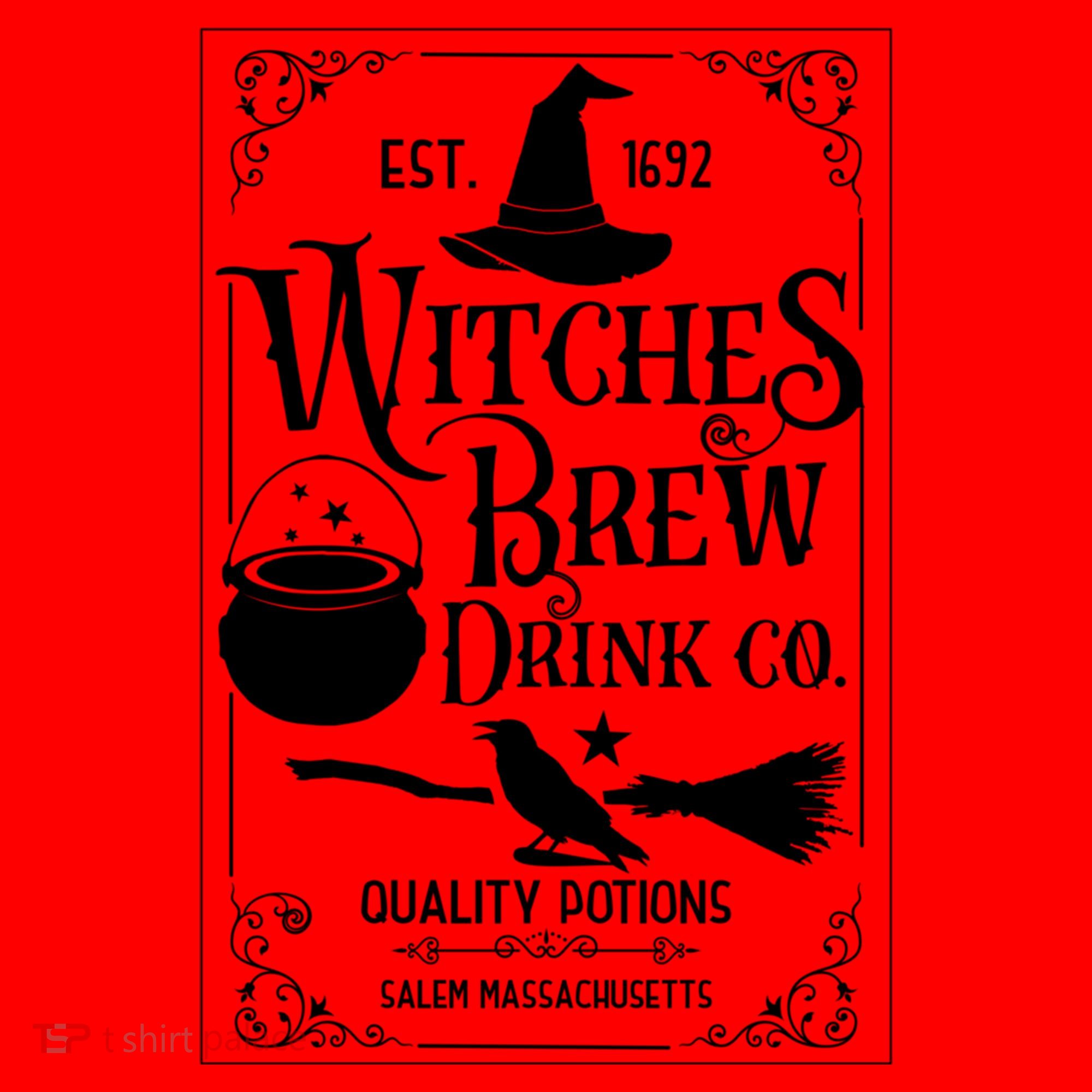 Salem Witch 1692 Witches Brew Funny Witchy Halloween Great Gift Santa Hat