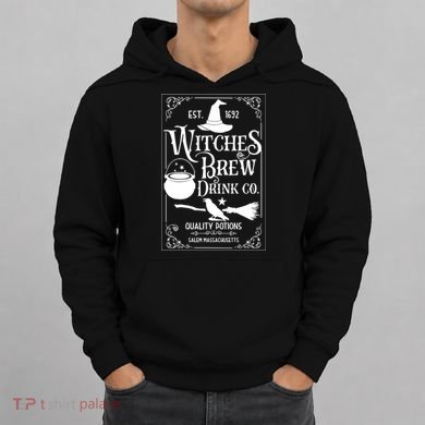 Salem Witch 1692 Witches Brew Drink Funny Witchy Halloween Hoodie