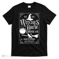 Salem Witch 1692 Witches Brew Drink Funny Witchy Halloween T-Shirt thumb 0