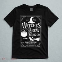 Salem Witch 1692 Witches Brew Drink Funny Witchy Halloween T-Shirt thumb 5