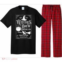 Salem Witch 1692 Witches Brew Drink Funny Witchy Halloween Pajama Set thumb 0