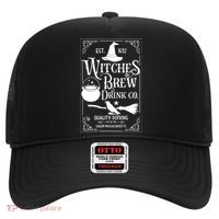 Salem Witch 1692 Witches Brew Drink Funny Witchy Halloween Hat thumb 0