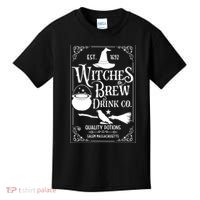 Salem Witch 1692 Witches Brew Drink Funny Witchy Halloween Kids T-Shirt thumb 0