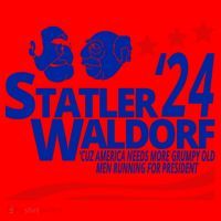 Statler Waldorf 2024 Funny President Santa Hat thumb 1