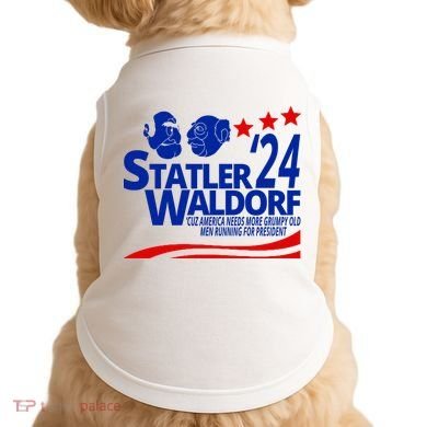 Statler Waldorf 2024 Funny President Doggie Tank
