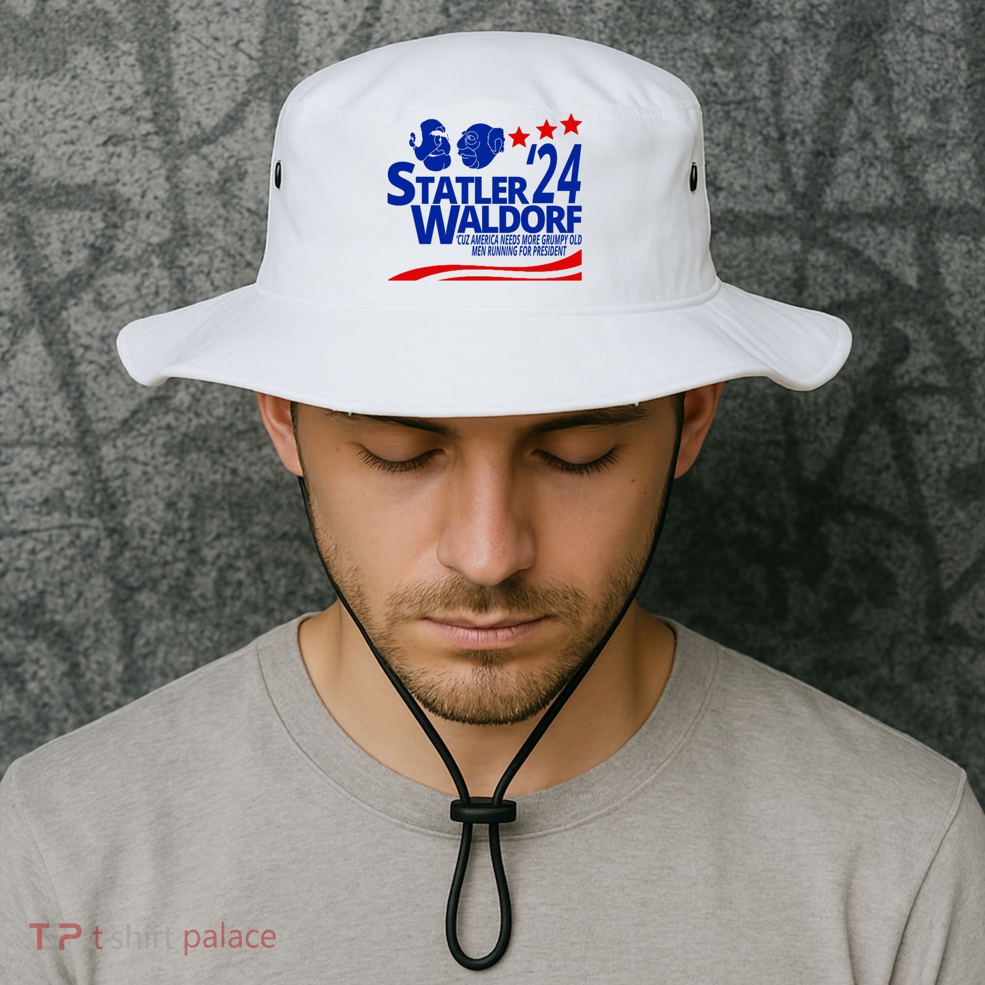 Statler Waldorf 2024 Funny President Bucket Hat