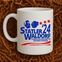 Statler Waldorf 2024 Funny President Coffee Mug thumb 2