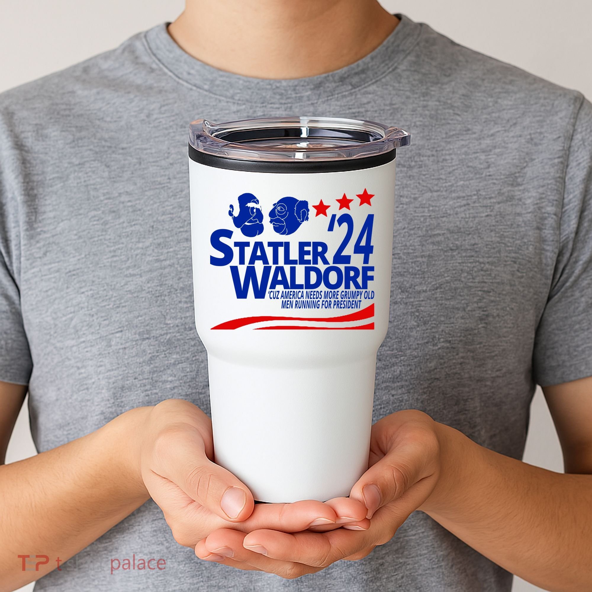 Statler Waldorf 2024 Funny President Tumbler