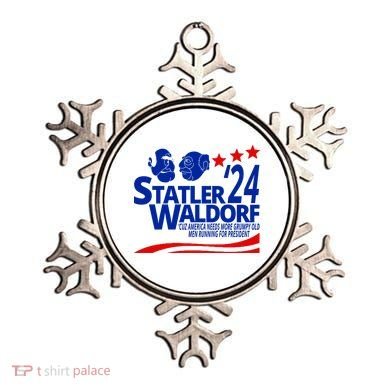 Statler Waldorf 2024 Funny President Ornament