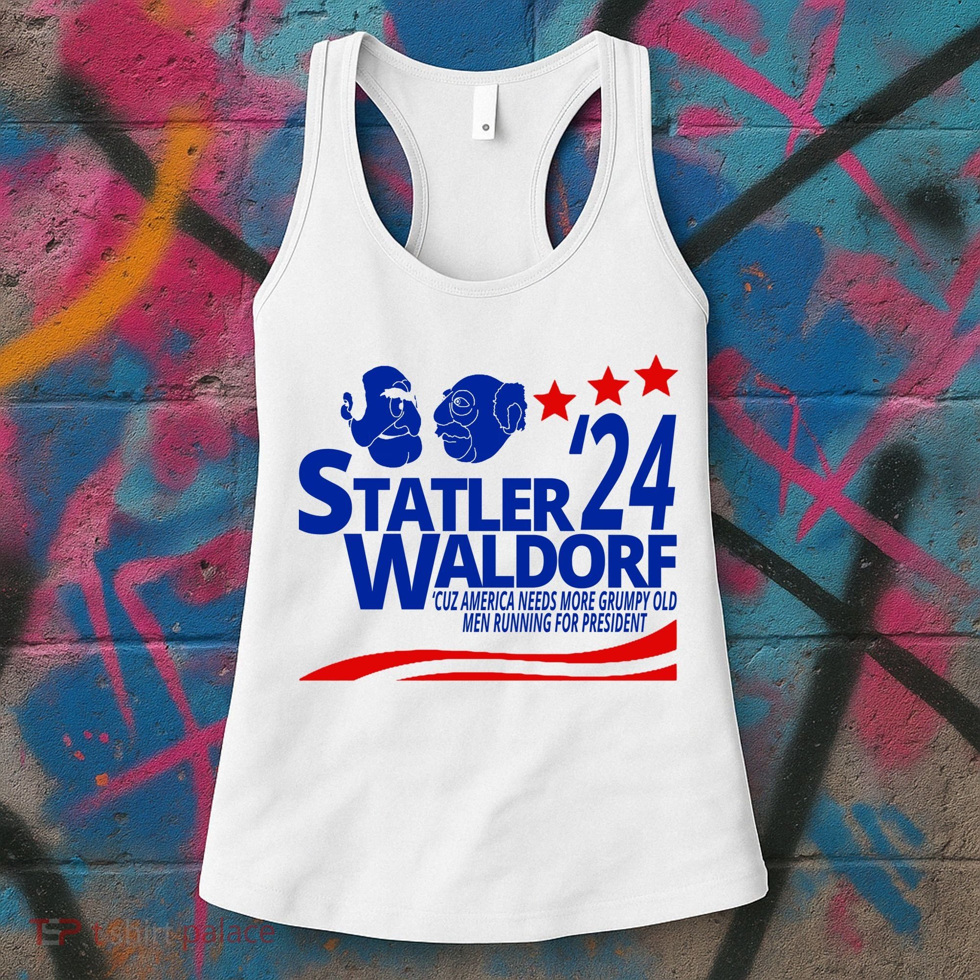 Statler Waldorf 2024 Funny President Women's Tank Top