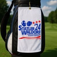 Statler Waldorf 2024 Funny President Golf Towel thumb 2