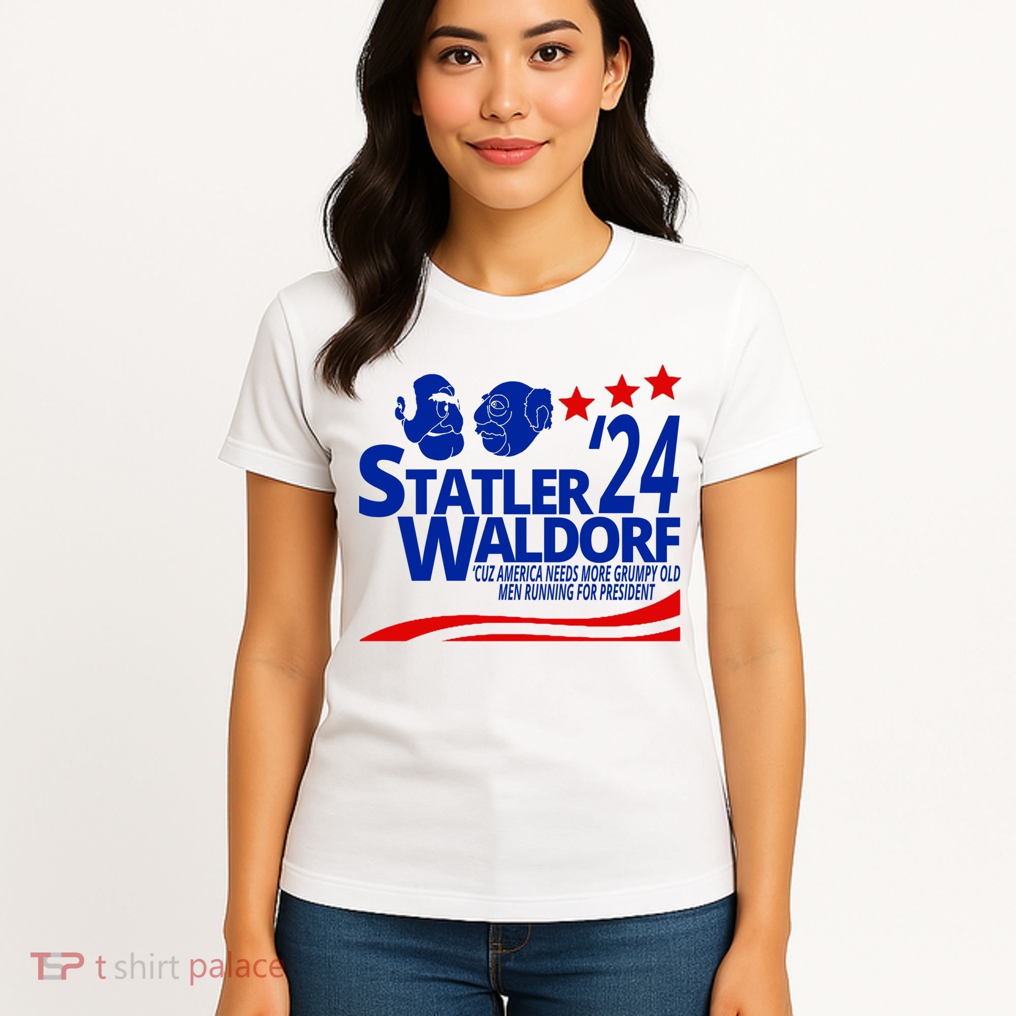 Statler Waldorf 2024 Funny President Women's T-Shirt