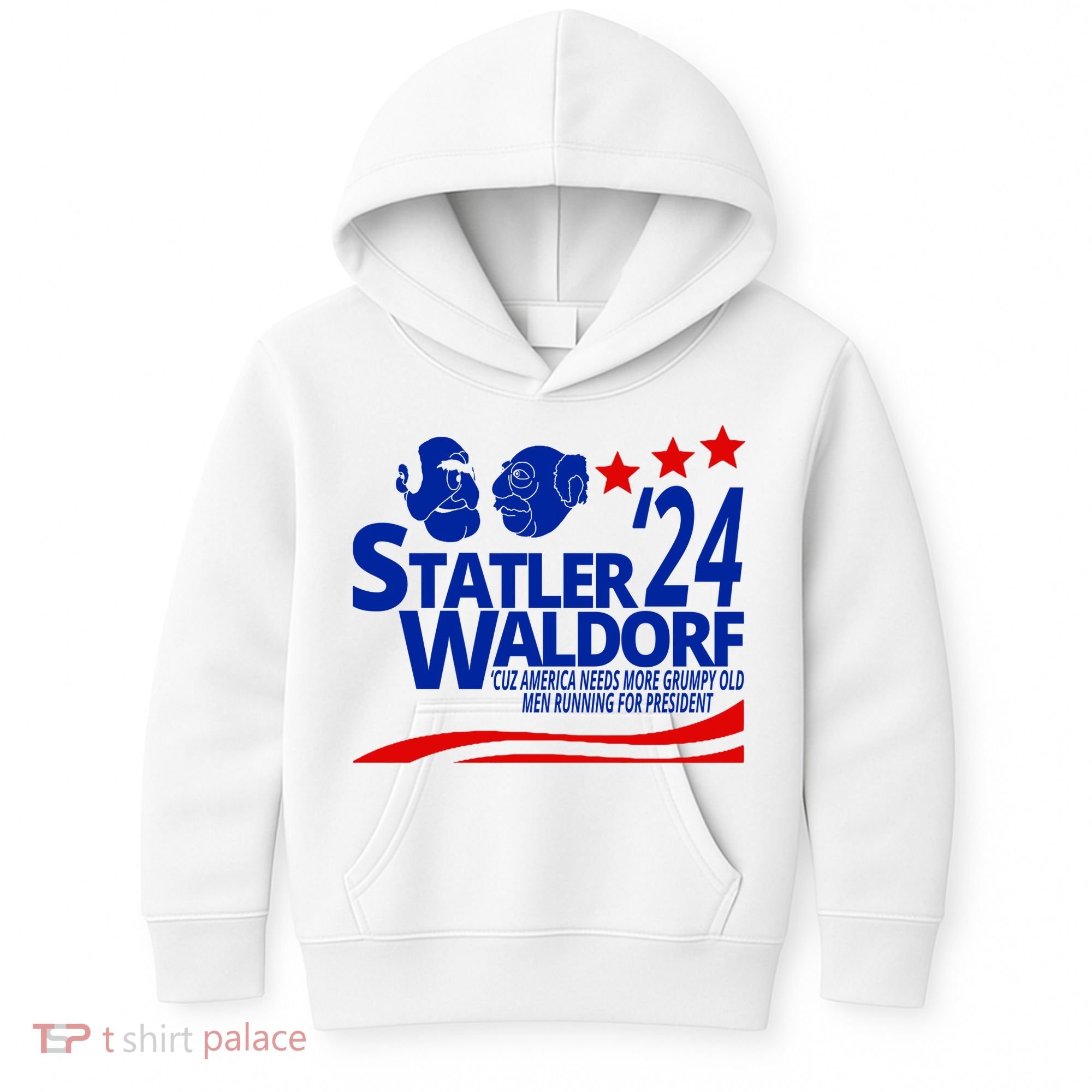 Statler Waldorf 2024 Funny President Kids Hoodie