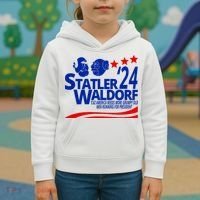Statler Waldorf 2024 Funny President Kids Hoodie thumb 3