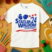 Statler Waldorf 2024 Funny President Kids T-Shirt thumb 3