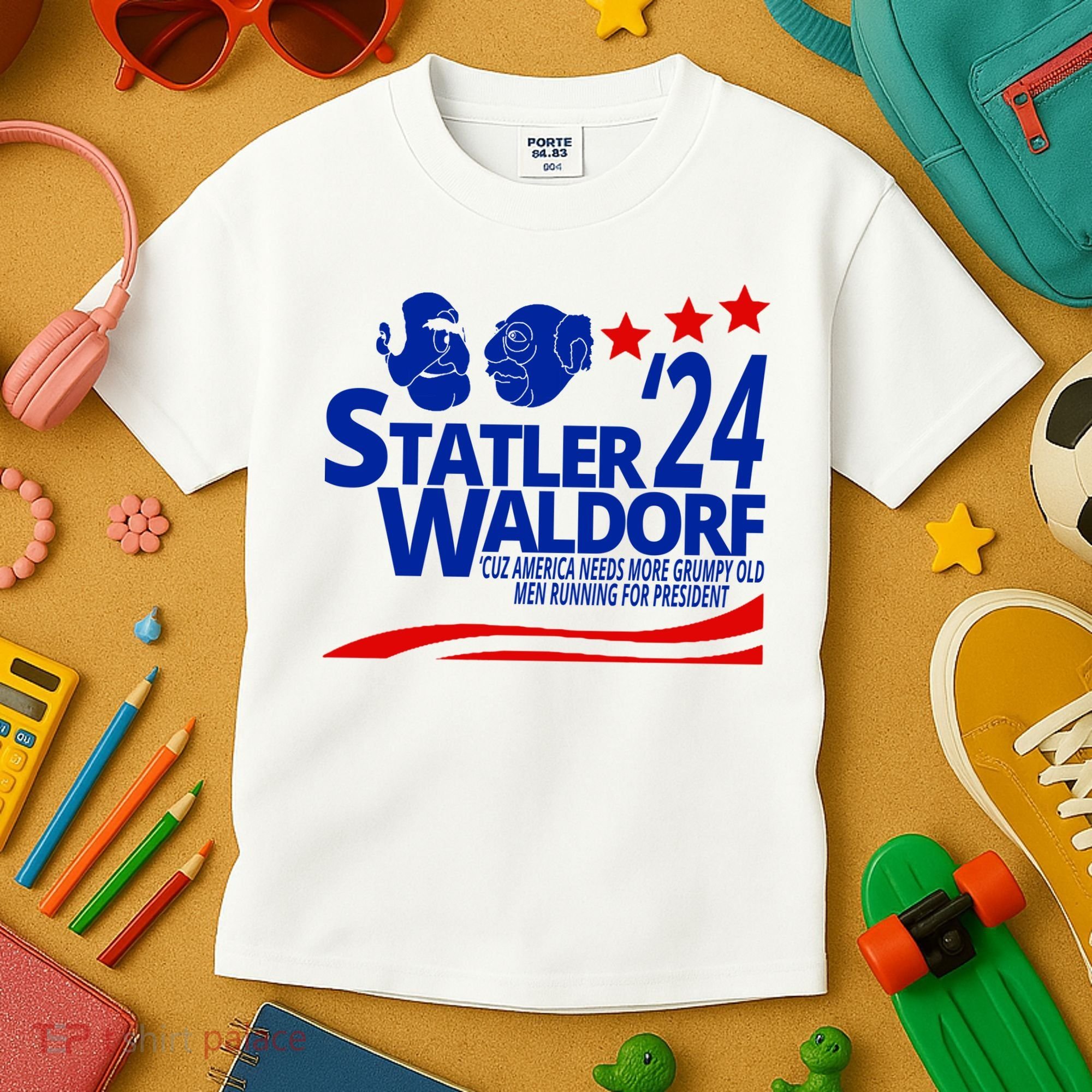 Statler Waldorf 2024 Funny President Kids T-Shirt