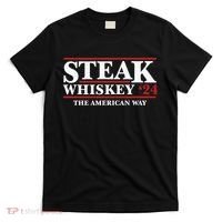 Steak Whiskey 24 The American Way T-Shirt thumb 0