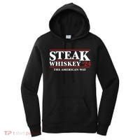 Steak Whiskey 24 The American Way Women's Hoodie thumb 0