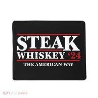 Steak Whiskey 24 The American Way Mousepad thumb 0