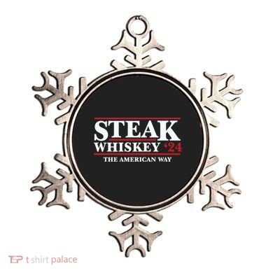 Steak Whiskey 24 The American Way Ornament