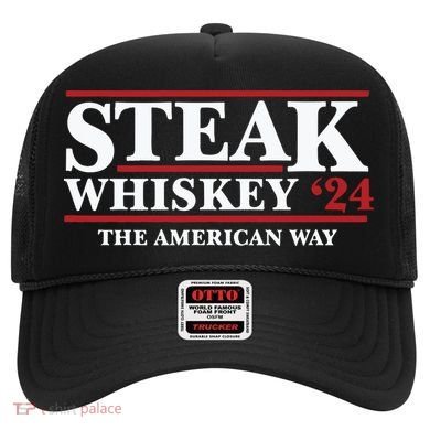 Steak Whiskey 24 The American Way Hat
