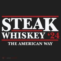 Steak Whiskey 24 The American Way Golf Towel thumb 3