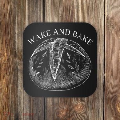 Sourdough Wake And Bake Coaster
