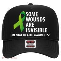 Some Wounds Are Invisible Tal Health Awareness Month Gift Hat thumb 0