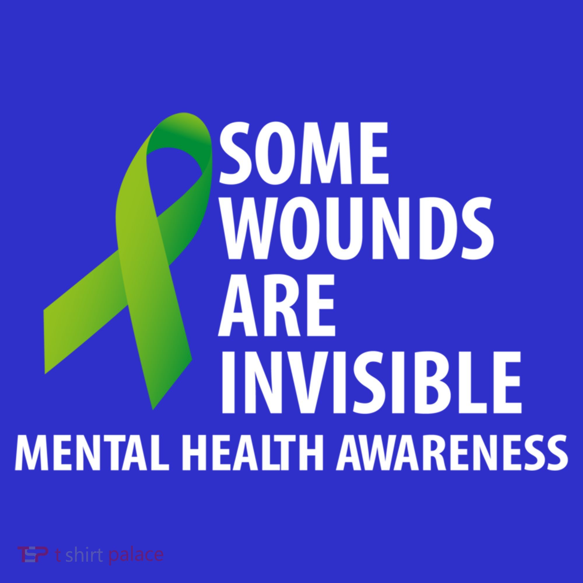 Some Wounds Are Invisible Tal Health Awareness Month Gift Women's Tank Top
