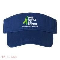 Some Wounds Are Invisible Tal Health Awareness Month Gift Visor thumb 0