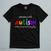 Someone With Autism Makes Me Proud Everyday T-Shirt thumb 5