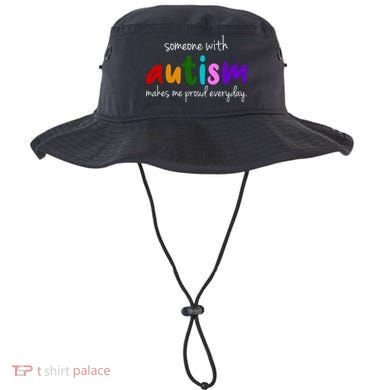Someone With Autism Makes Me Proud Everyday Bucket Hat