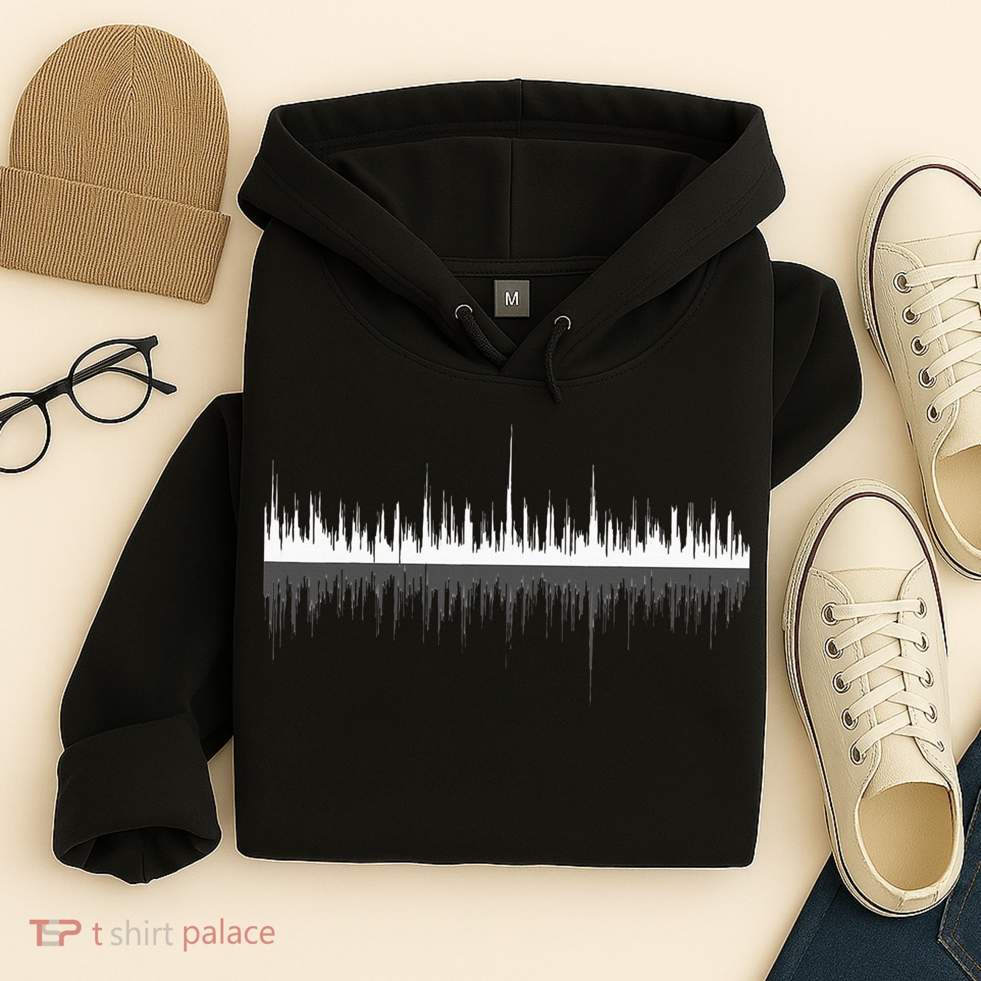 Sound Wave Awesome Music Hoodie