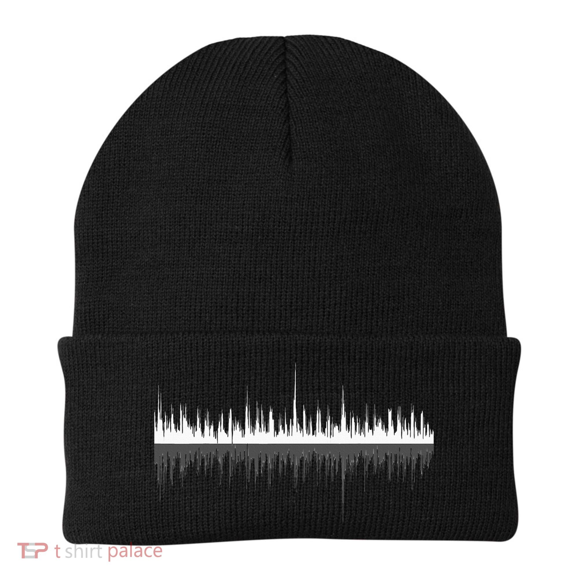 Sound Wave Awesome Music Beanie