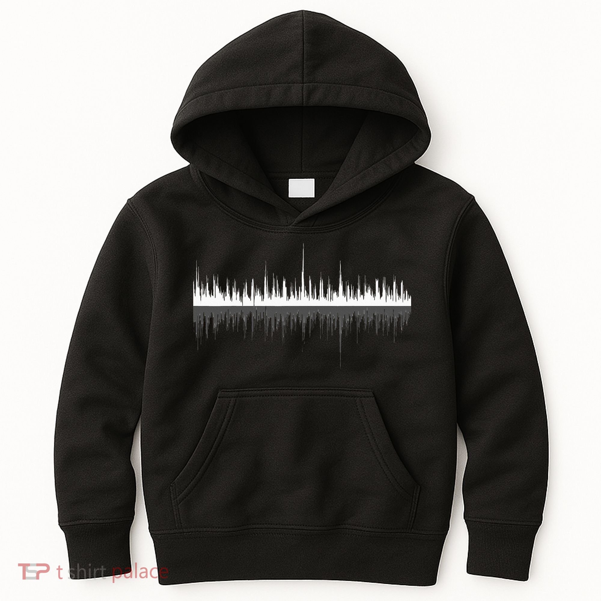 Sound Wave Awesome Music Kids Hoodie