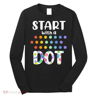 Start With A Dot Inernational Dot Day Long Sleeve Shirt