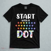 Start With A Dot Inernational Dot Day T-Shirt thumb 5