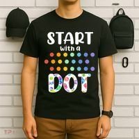 Start With A Dot Inernational Dot Day T-Shirt thumb 6
