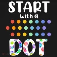 Start With A Dot Inernational Dot Day T-Shirt thumb 7