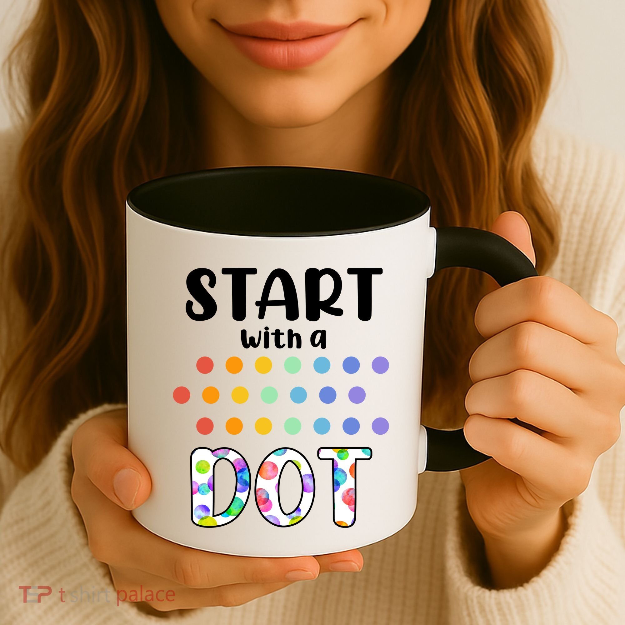 Start With A Dot Inernational Dot Day Coffee Mug