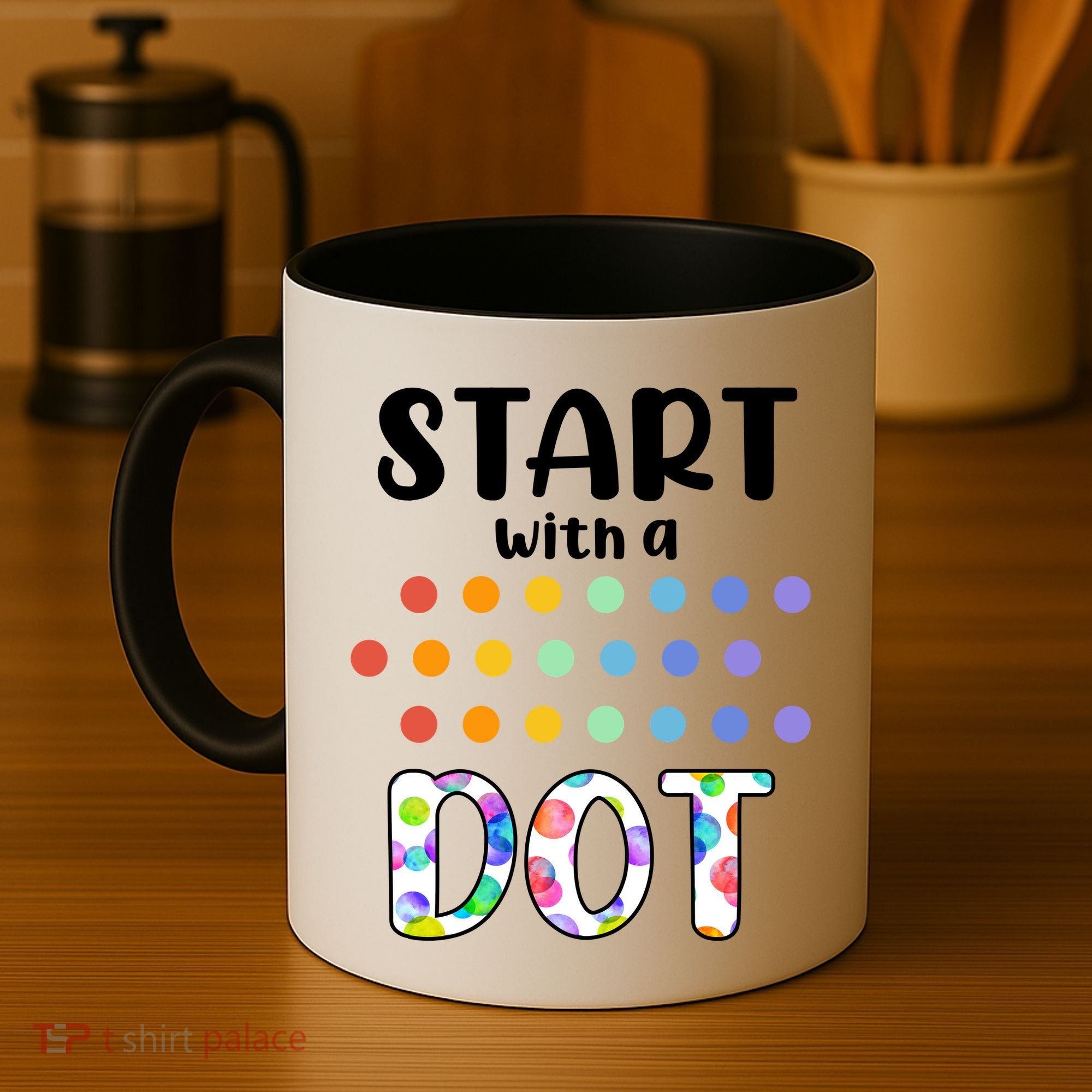 Start With A Dot Inernational Dot Day Coffee Mug