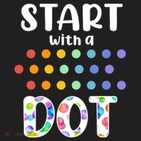 Start With A Dot Inernational Dot Day Beanie thumb 2
